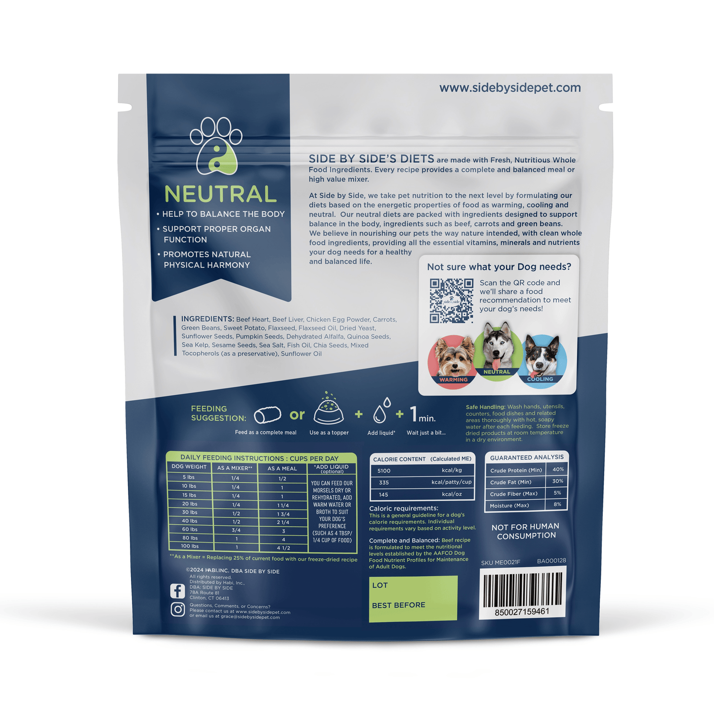 Freeze Dried Beef Morsels (Neutral)