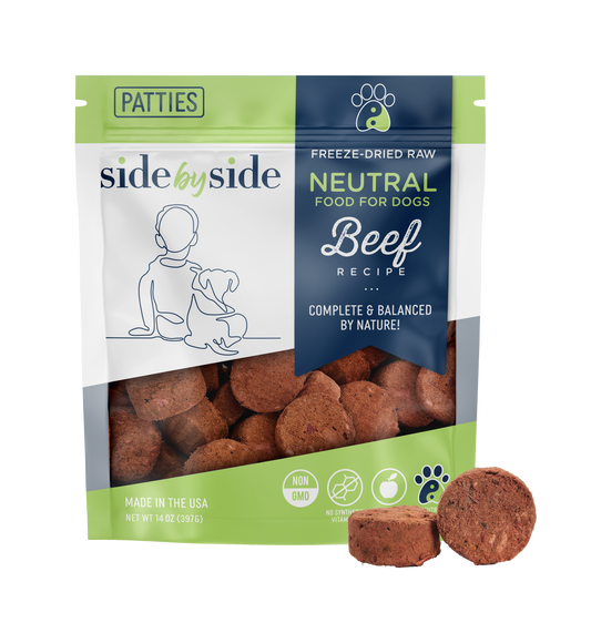 Freeze Dried Raw Beef Patties (Neutral)