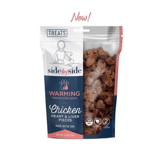 Chicken Heart & Liver Pieces Treats (Warming)