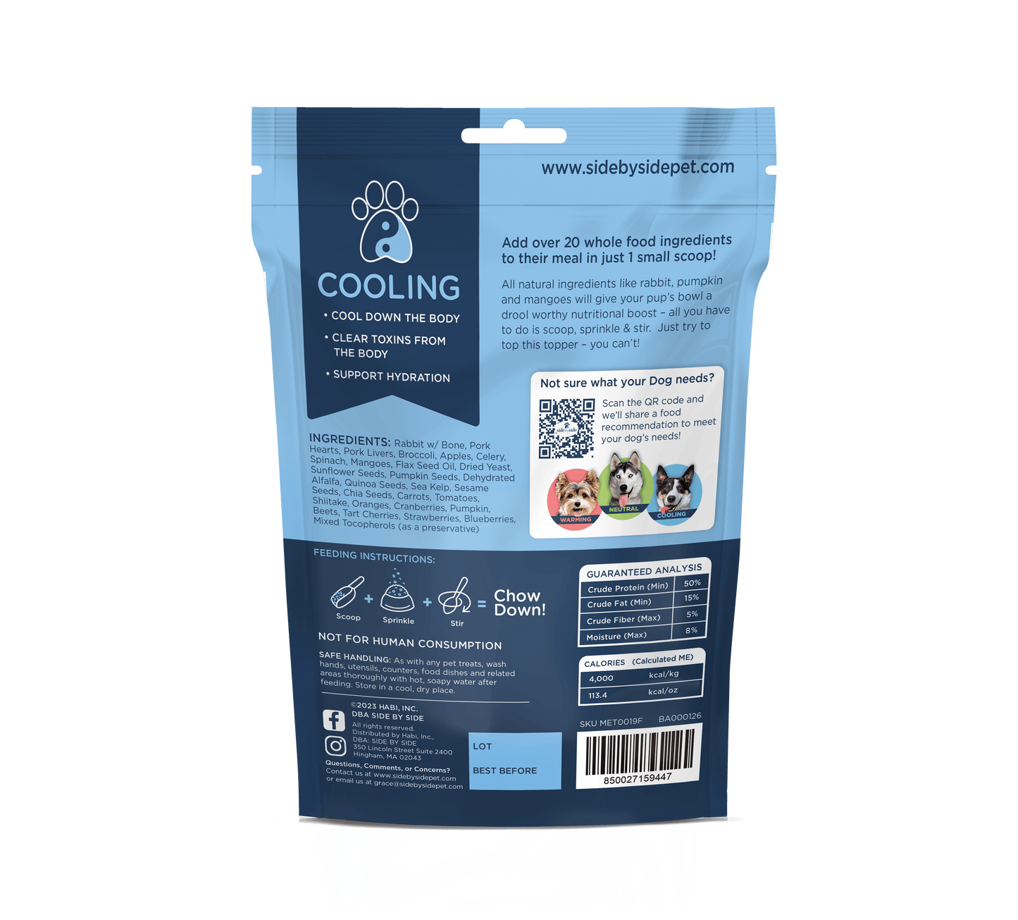 Rabbit Bowl Booster 4 oz (Cooling)