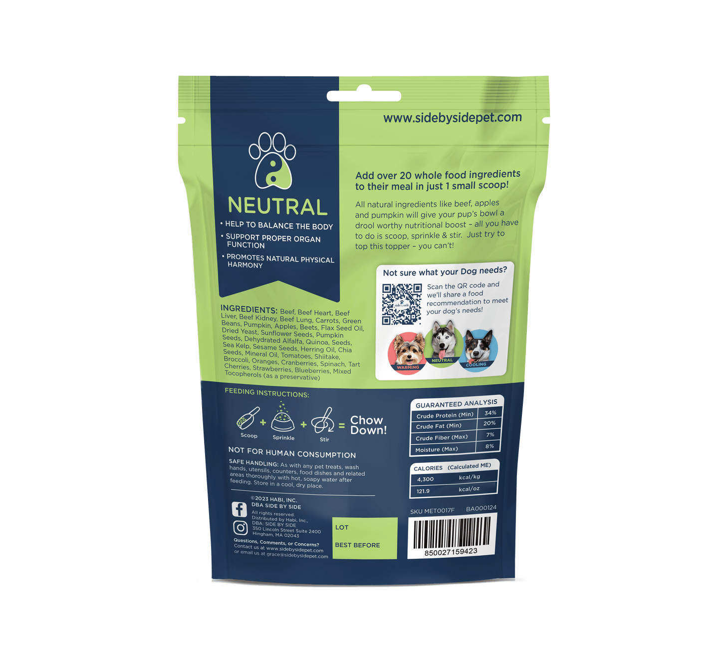 Beef Bowl Booster 4 oz (Neutral)