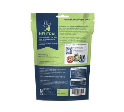 Neutral – Beef Heart for Dogs With Blackstrap Molasses