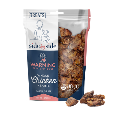 Dehydrated chicken hearts for dogs online
